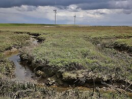 Modern Chalet With a Fireplace