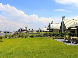 Modern Lodge on the Water in a National Park