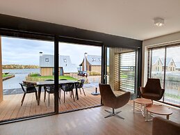 Modern Lodge on the Water in a National Park