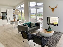 Modern Chalet With Jetty and Terrace