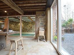 Stone House in Theux With Indoor Pool
