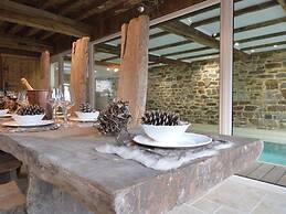 Stone House in Theux With Indoor Pool
