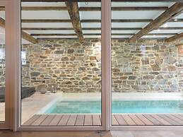 Stone House in Theux With Indoor Pool
