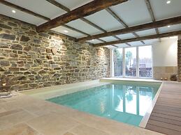 Stone House in Theux With Indoor Pool
