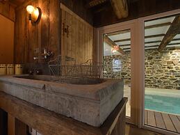 Stone House in Theux With Indoor Pool