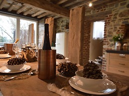 Stone House in Theux With Indoor Pool