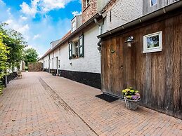 Historic Farmhouse Middle of Polder Landscape