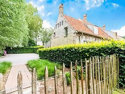 Historic Farmhouse Middle of Polder Landscape