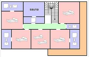 Comfortable Chalet at 1500m With Sauna