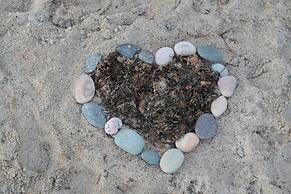 Ferienhaus in Brusow mit Ueberdachter Terrasse