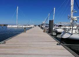 Ferienhaus in Brusow mit Ueberdachter Terrasse