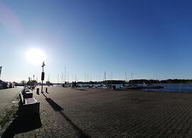 Ferienhaus in Brusow mit Ueberdachter Terrasse