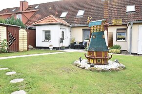 Moderne Ferienwohnung mit Grill in Rakow