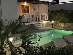 Stylish Villa in Loutra with Private Pool & Garden near Sea Beach