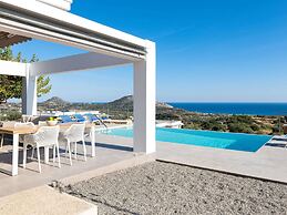 Sea View Villa in Kalythies with Private Pool near 3 Beaches