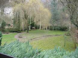 Home With Garden Beside the Ourthe and the Ravel