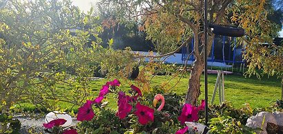 Reizendes Ferienhaus mit Swimmingpool Naehe Ostsee