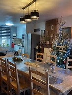 Spacious Holiday Home With Fireplace