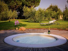 Villa with Spacious Garden, Swimming Pool, Hot Tub, Tennis Court near 