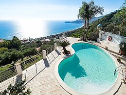 Villa With Panoramic Sea View Pool Near Taormina