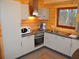Modern Chalet With Stove Located in the Forest