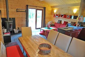 Wooden Chalet With Wood Burning Stove