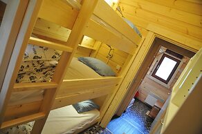 Wooden Chalet With Wood Burning Stove