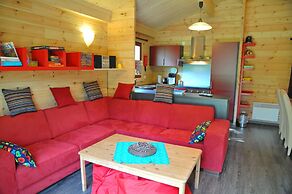 Wooden Chalet With Wood Burning Stove