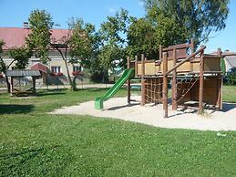Serene Holiday Home in Mladé Buky with Private Pool and Trampoline