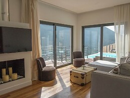 Sivota Bay View Villa with Hot Tub, Private Pool, Garden