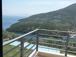 Sivota Bay View Villa with Hot Tub, Private Pool, Garden