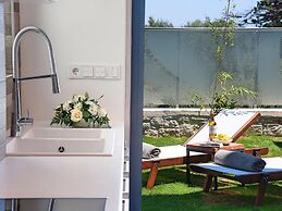 2 new Villas With Heated Pool, Rent Separately or Together at Kournas 