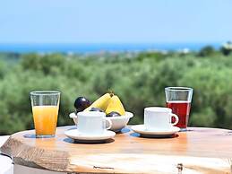 2 new Villas With Heated Pool, Rent Separately or Together at Kournas 