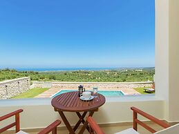 Villa with Private Pool near Sea & Arkadi Monastery on NW Coast
