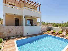 Villa with Private Pool near Sea & Arkadi Monastery on NW Coast