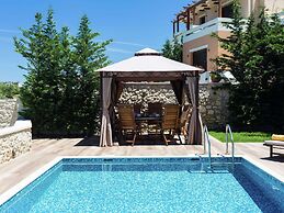 Villa with Private Pool near Sea & Arkadi Monastery on NW Coast