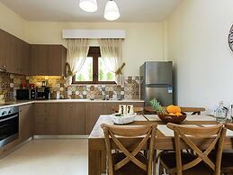 Villa with Private Pool near Sea & Arkadi Monastery on NW Coast