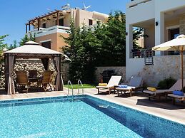 Villa with Private Pool near Sea & Arkadi Monastery on NW Coast