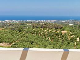 Villa with Private Pool near Sea & Arkadi Monastery on NW Coast