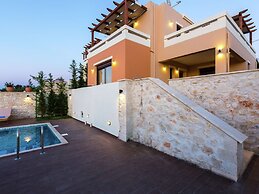 Villa with Private Pool near Sea & Arkadi Monastery on NW Coast