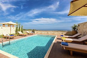 Villa with Private Pool near Sea & Arkadi Monastery on NW Coast