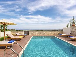 Villa with Private Pool near Sea & Arkadi Monastery on NW Coast