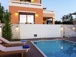 Villa with Private Pool near Sea & Arkadi Monastery on NW Coast