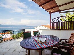 Top Floor Apartment With a Sea View Terrace Near the Sea