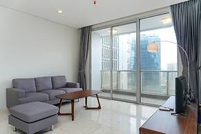 Relaxing 2BR at The Empyreal Condominium Epicentrum Apartment By Trave