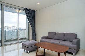 Comfortable Deluxe 2BR at The Empyreal Condominium Epicentrum Apartmen