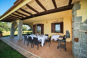 Villa on top of a Hill With an Enchanting View of Lake Bolsena