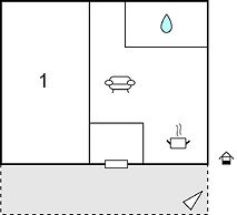 Amazing Home in Sibenik With Wifi and 1 Bedrooms