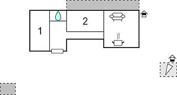 Beautiful Home in Dramalj With Wifi and 2 Bedrooms