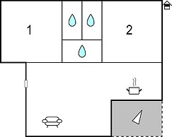 Stunning Home in Malinska With Wifi and 2 Bedrooms